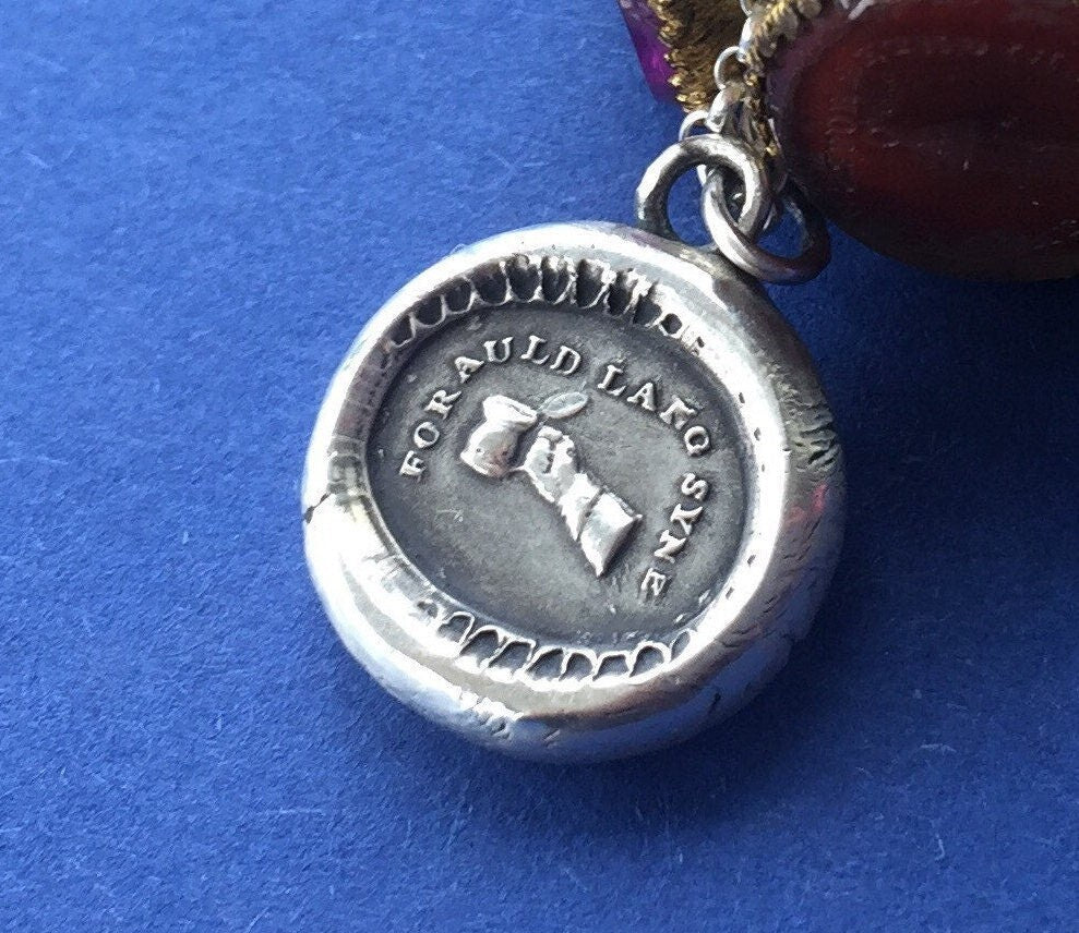 New Years Eve For Auld Lang Syne. Lovely Sterling silver antique